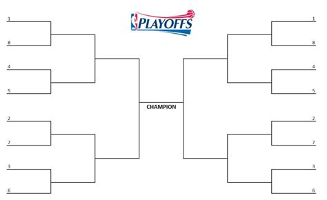 Printable Nba Playoff Bracket 2022